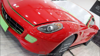 13 - Ferrari F599 GTB abgeklebt für die Lackaufbereitung