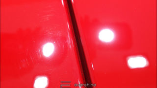 15 - Ferrari F599 GTB Lackaufbereitung Motorhaube vorher nachher